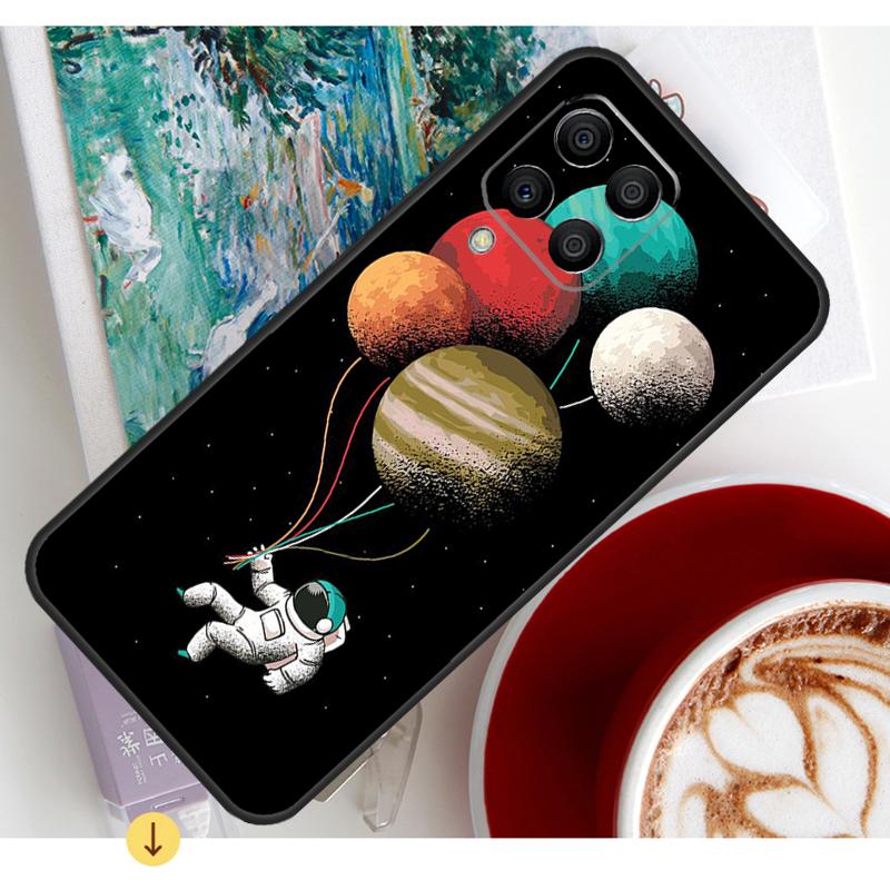 Astronaut Balloons Stars Space Planets Case For Samsung Galaxy M15 M21 M31 M55 M56 M36 M16 M13 M33 M53 M12 M32 M52 M14 M34 M54