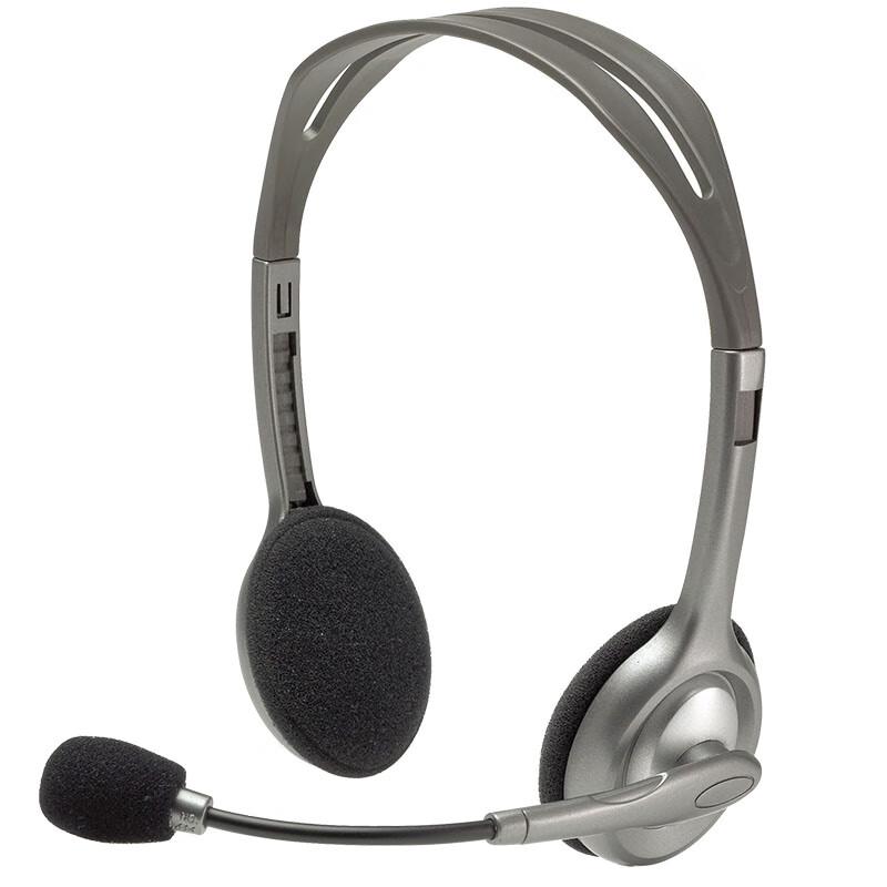 Logitech H110 Wired Stereo Headset with Microphone