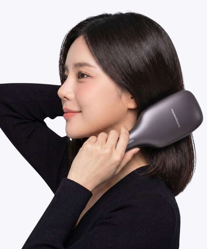 Scalp Massager Care Device Brush EMS Negative Ion Touch Beauty Braun