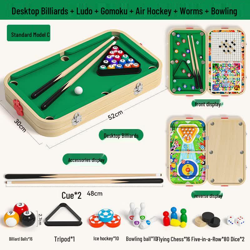 Mussels Foldable Indoor Multifunctional Tabletop Game Set
