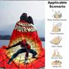 1pz Coperta Morbida e Calda tipo Flanella di Spider-Man, Accogliente per Divano, Letto, Ufficio e Viaggio, Versatile per Tutte le Stagioni, Regalo di Natale