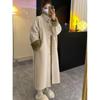 Double-sided Suede Lamb Wool Coat Women's Winter Thickened Fur Integrated Medium and Long Imitation Fur Coat Fashion