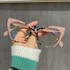 Women Cat Eye Optical Eyeglasses Blue Light Blocking Prescription Glasses Retro Fashion Contrasting Flat Light Eyewear