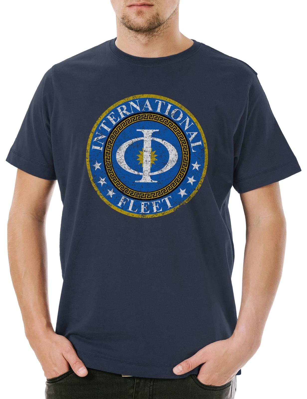 

Vintage International Fleet Logo Men s T-Shirt Mens Womens Tees Top Alien Millitary Ender s Orson L