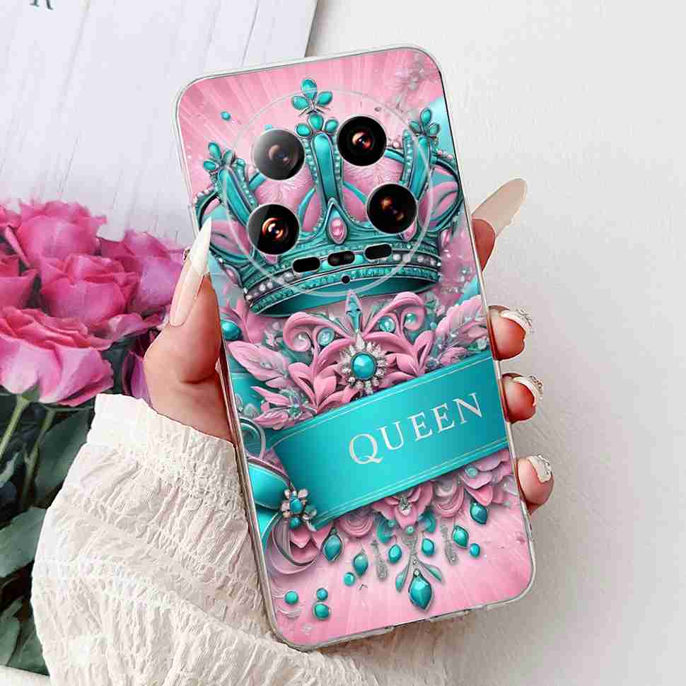 Case For Xiaomi 14 Ultra Butterfly Silicone Soft Phone Cover For Xiaomi Mi 14 Mi14 Ultra Shockproof Back Fundas Xiaomi 14Ultra