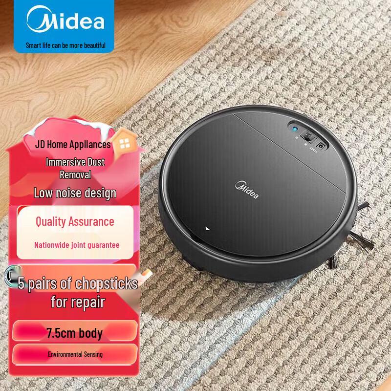 Midea Q4 Slim Robot Vacuum Cleaner CN plug (adapter included)