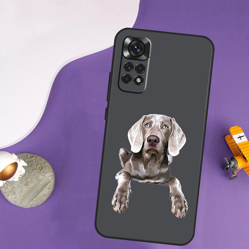Weimaraner Dog Case For Xiaomi Redmi Note 13 Pro 14 12 9 10 11 Pro 10S 11S 12S Redmi 14C 13C 10C 12C Cover