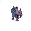 3D Printing Novelty Creative Pitbull Model Desktop Decorative Ornament Colourful Animal Crafts Children Toys Kids Birthday Gift