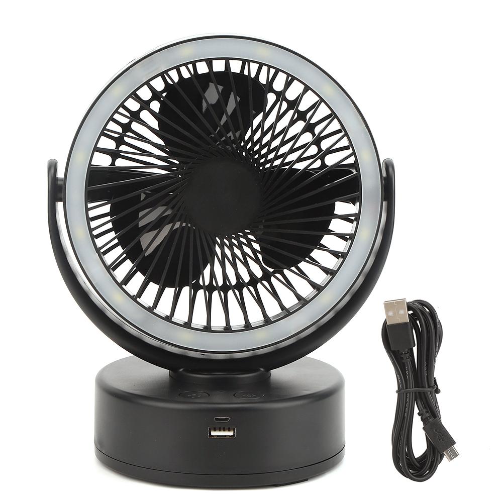 3 In 1 USB Charging Multifunctional Camping Fan Lamp Power Bank Portable Fan Light