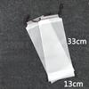 White Translucent Drawstring Umbrella Frosted Storage Bag Portable Children Outdoor Umbrella Scratch-Proof Dustproof EVA Cover
