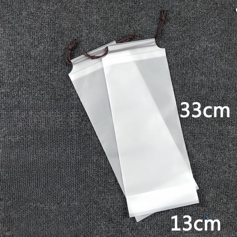

White Translucent Drawstring Umbrella Frosted Storage Bag Portable Children Outdoor Umbrella Scratch-Proof Dustproof EVA Cover