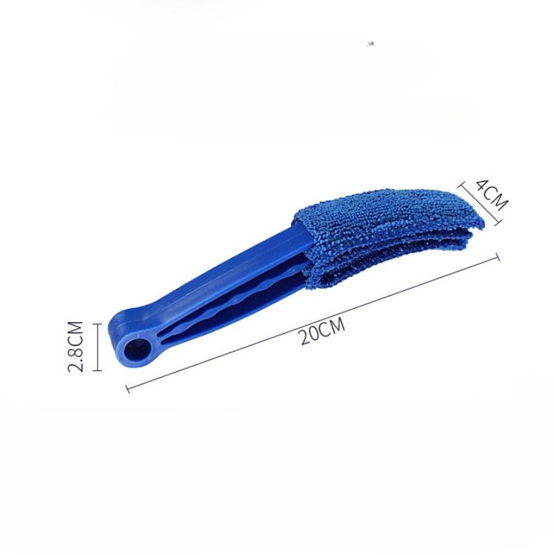 1 Stück Wiederverwendbarer Fensterreiniger Einfach zu bedienen und waschbar Geeignet für Jalousien, Rollläden, Vorhänge usw. Abnehmbare und waschbare Staubwedel Haushalt