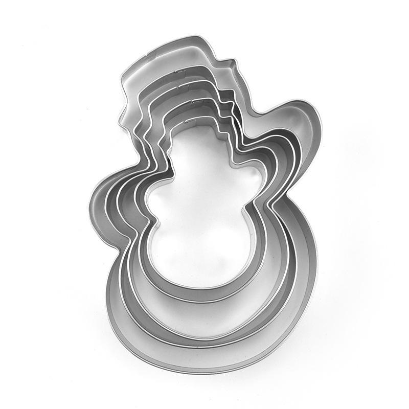 Christmas Cookie Cutters: Gingerbread Man, Tree, Snowflake, Gloves, Heart, Clover, Star