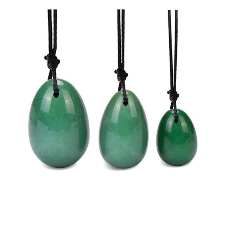 Yoni Egg Rose Quartz Jade Women Kegel Ben Wa Balls Crystal Kink Kegel Exercisers