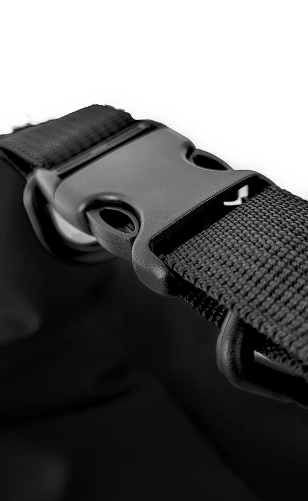 StormCloud Bajau Waterproof Duffel Bag/Backpack 30L Black