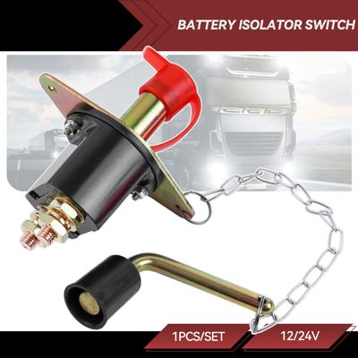 Interruttore di interruzione della batteria da 12 a 24 V, 250 A, interruttore di interruzione principale per auto, auto, camion e barca.