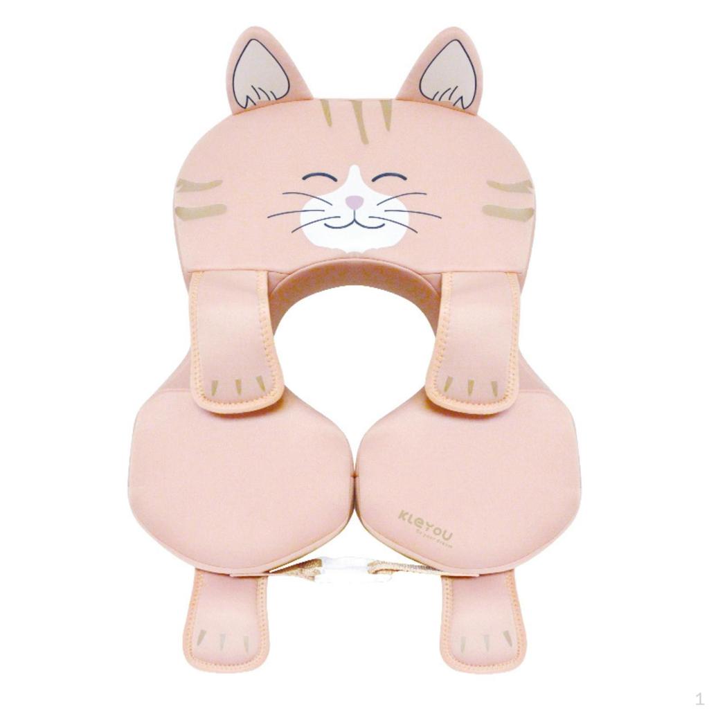 Infant Swim Float Device CatShaped with Underarm Support Padded for Young Children,