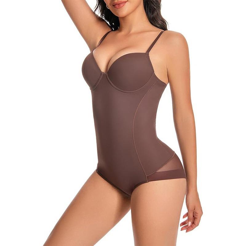 Women Seamless One Piece Bodysuit Tummy Control Butt Lifter Shapewear