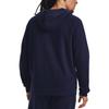 Under Armour Solid Logo Hoodie Long Sleeve Men Tops Blue 1379767-410