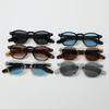 2351 Fashionable Retro Rice Nail Sunglasses, Small Frame Round Glasses, Trendy Street Sunglasses