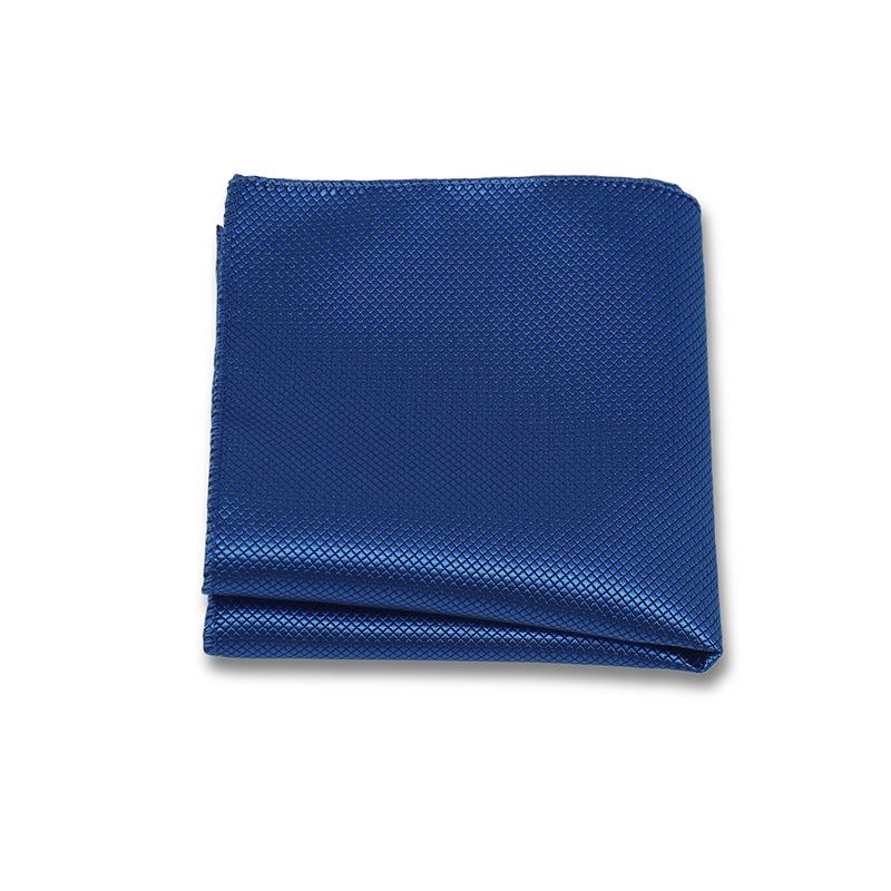Gestreifte Einstecktuch für Herren - Anzugzubehör aus Polyester-Baumwolle, Taschentuch, Retro-Stil