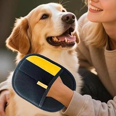 Tierhaarentferner Werkzeug Pflegehandschuhe, Waschbar, Hunde Katzen Handschuh, Elektrostatische Handschuhe für Auto