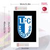 1.FC Magdeburg Pattern  3pcs 100% Round Full Drill 5D DIY Diamond Painting Embroidery Cross Stitch Rhinestone Décor