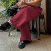 INCERUN Herren Freizeit Elastischer Bund Gestreifte Lange Weite Beine Hosen