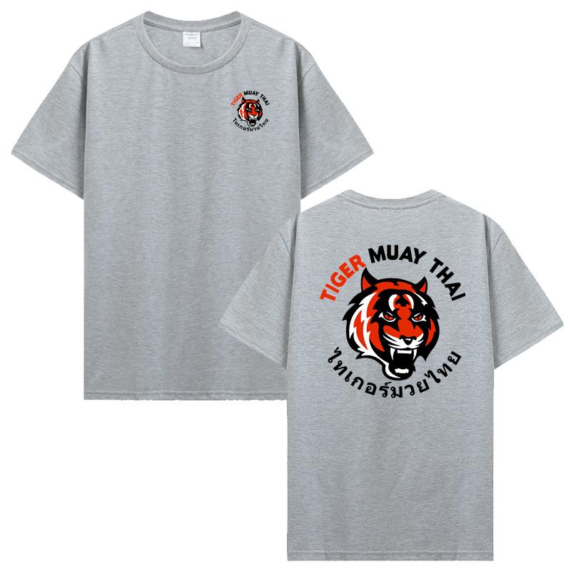 Streetwear SOTF Tiger Muay Thai Boxning T-shirt Sweatshirt Mma Jersey T-shirt Boxningsshorts Kläder Brottning Spela Sport Topp Tee