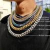 Heavy Men Gold Chains Necklace Cuban Link