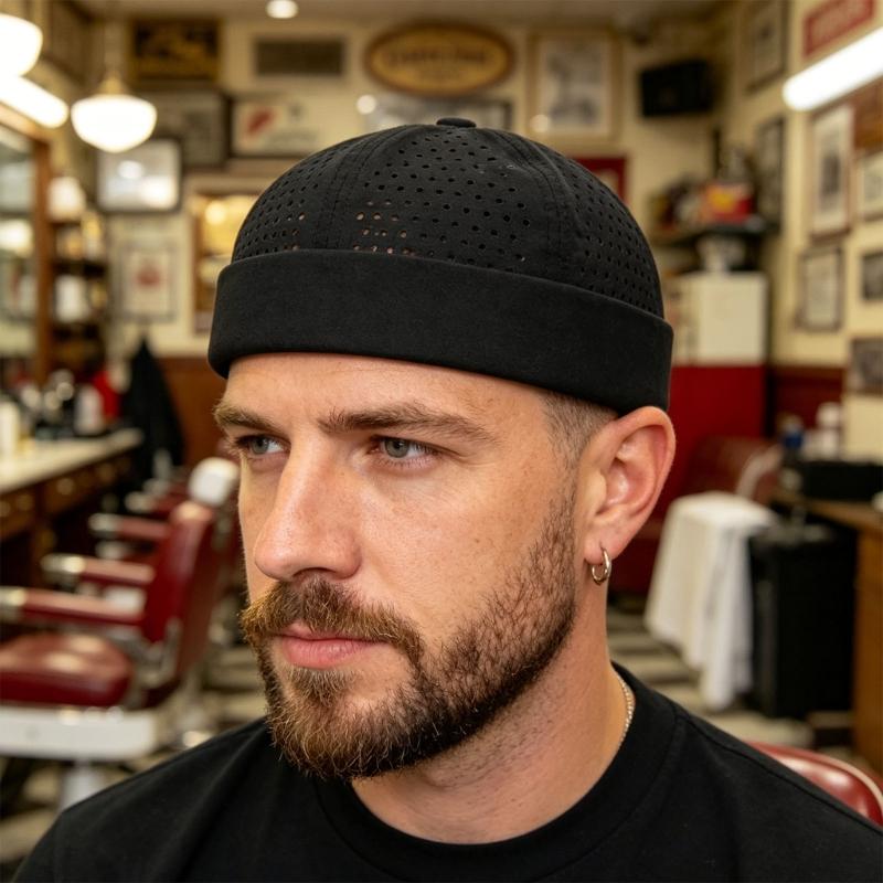 Multipurposee Performances Skull Cap Engineered With Breathable Fabric For Gardening Fishing And Casual Use