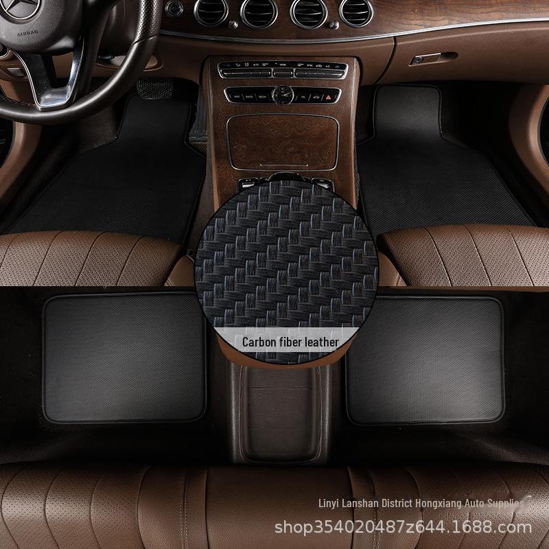 Universal PVC Car Floor Mat: Waterproof, Dropship Friendly