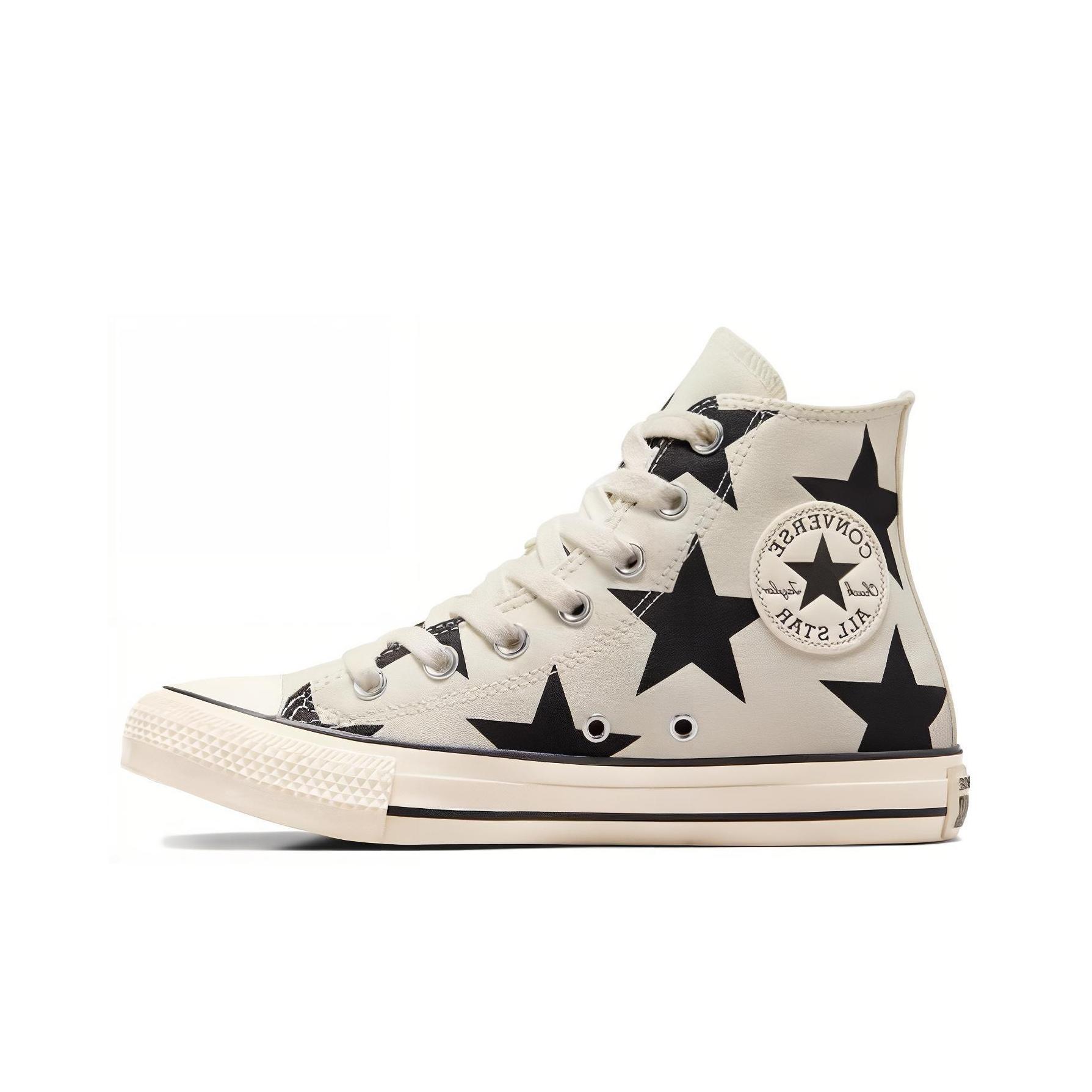 

Converse Chuck Taylor Повседневные Универсальные Прочные Дышащие Высокие Кеды из Канваса Женские Кроссовки Бежевый Черный A09898C 36