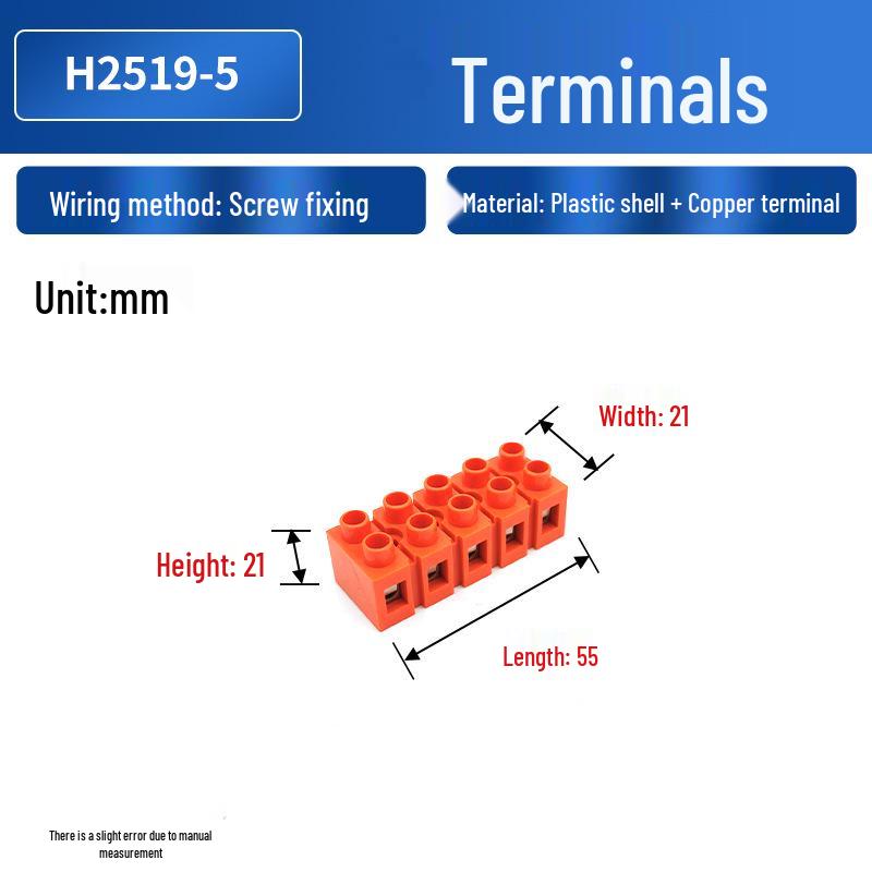 H Series Quick Connect Terminal Block Base