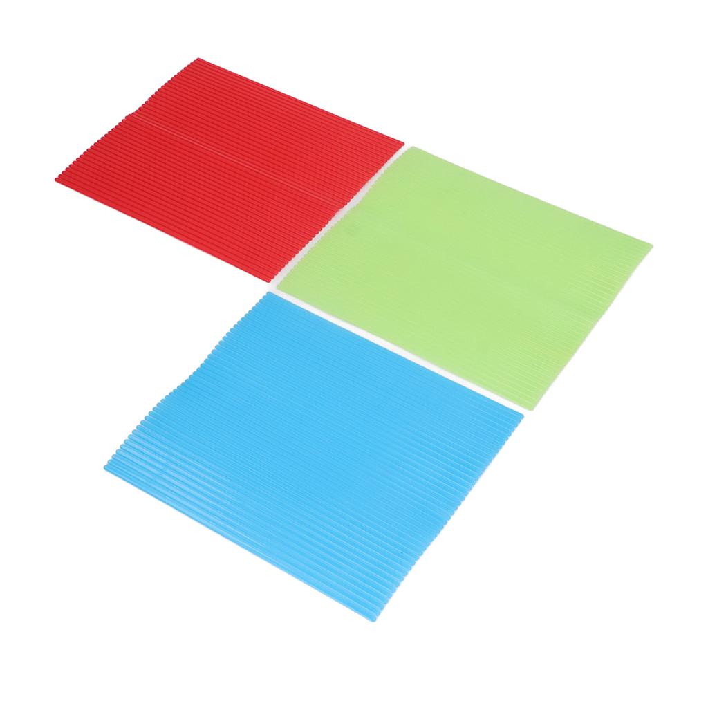 3PCS Sushi Mat ABS Sushi Rolling Mat Japanese DIY Sushi Plate Roller for Home Kitchen Restaurant