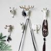 Horse Head Resin Hook Animal Clothes Hanger Wall Decoration for Hallway Cloakroom
