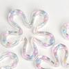 Resin Five-Petal Flower Loose Beads Double Side Flower Charm Pendant DIY Accessories Necklaces Earring Jewelry Making