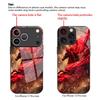 Year of the Horse limited tempered glass mobile phone case suitable for iPhone 17/16/15/14/13/12 Pro Max,all-inclusive anti-fall