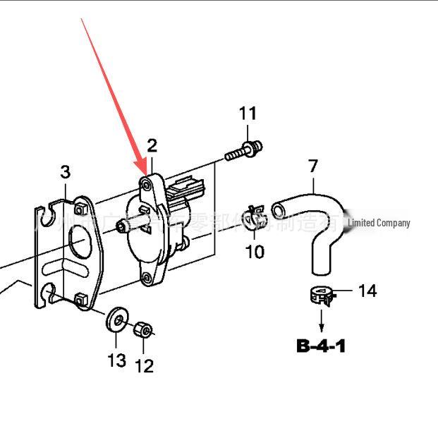 36162-RMX-A01 Carbon Canister Purge Valve for Accord, Civic, Crosstour, and Acura.