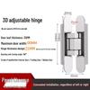 Three-Dimensional Adjustable Concealed Zinc Alloy Hinge for Outward Opening Wooden Doors