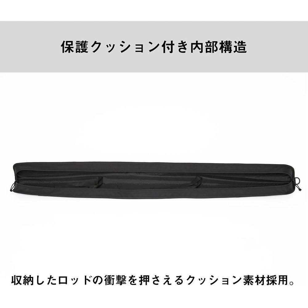 Daiwa SL Rod Case 110S(C) Black Silver Fishing Tackle Storage Bag