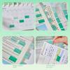 Transparent Pearl Pull-Out Label Stickers Aesthetic Stationery Sticky Notes Memo Pad  Student