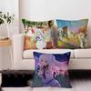 Anime P-Plastic Memories Kissen Kissenbezug Kissenbezug Wohnzimmer Sofa Heimdeko Angepasst