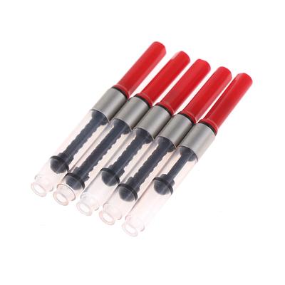 5 Pezzi 3,4 mm/2,6 mm Meet Cartucce Pompa in Plastica Convertitore per Penna Stilografica