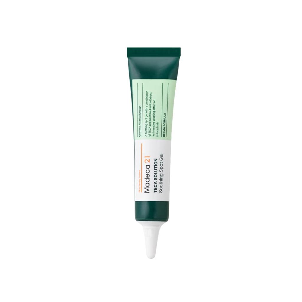 Madeca21 Teca Solution Soothing Spot Soothing Korean Korean Centella asiatica Dongguk hypoallergenic Gel, 15ml. skincare, Hancos, cosmetics, extract,