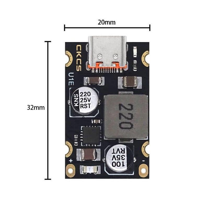 PD65W Fast Charging Module Type-C USB Interface Supports PD3.1 QC3.0 SCP PPS Fast Charger 5V 9V 12V 20V