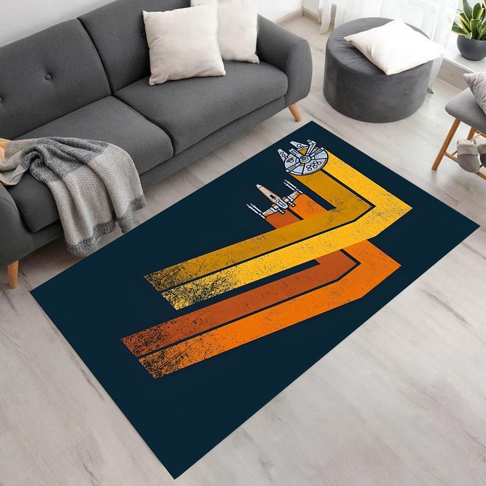 Star Wars Floor Rug Office Rug Design for Outdoor Balcony Study room Playrooms Antislip Carpet Office home decor
