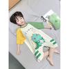 Boys' Summer Modal Pajamas, Thin Home Wear for Boys, Infant Dinosaur Jumpsuit, Children's Air Conditioning Clothing