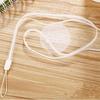 PVC Candy Color Phone Lanyard: Long Jelly Rope Badge, Keychain, Document/ID Neck Strap for Mobile Accessories