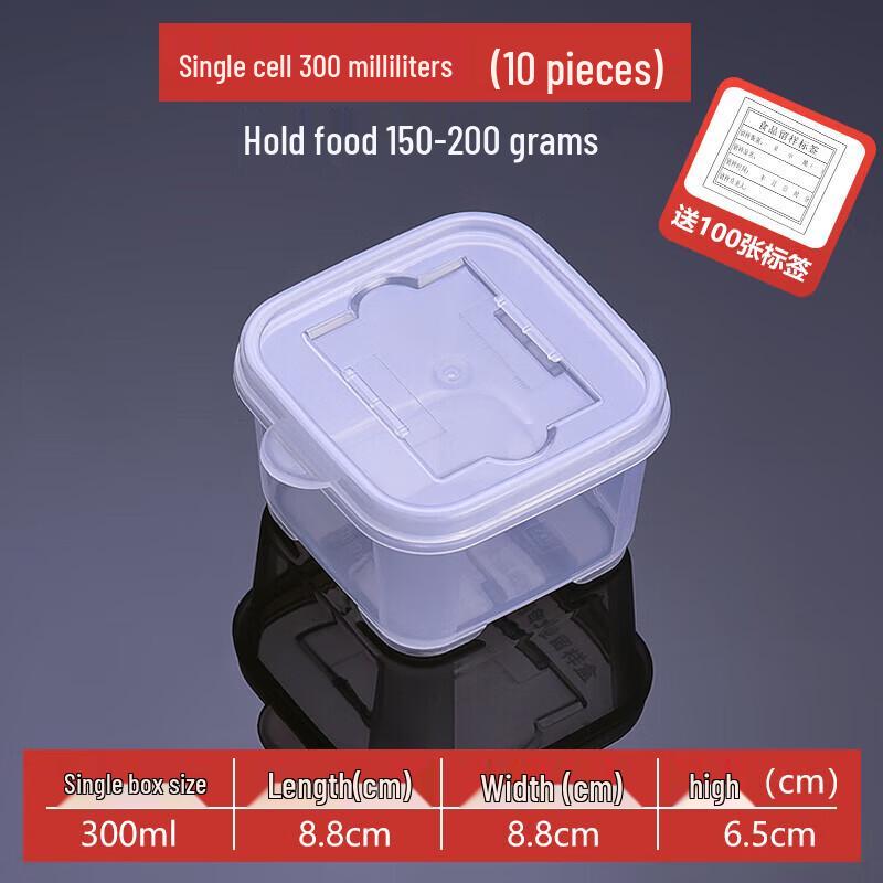 Plastic Food Sample Containers